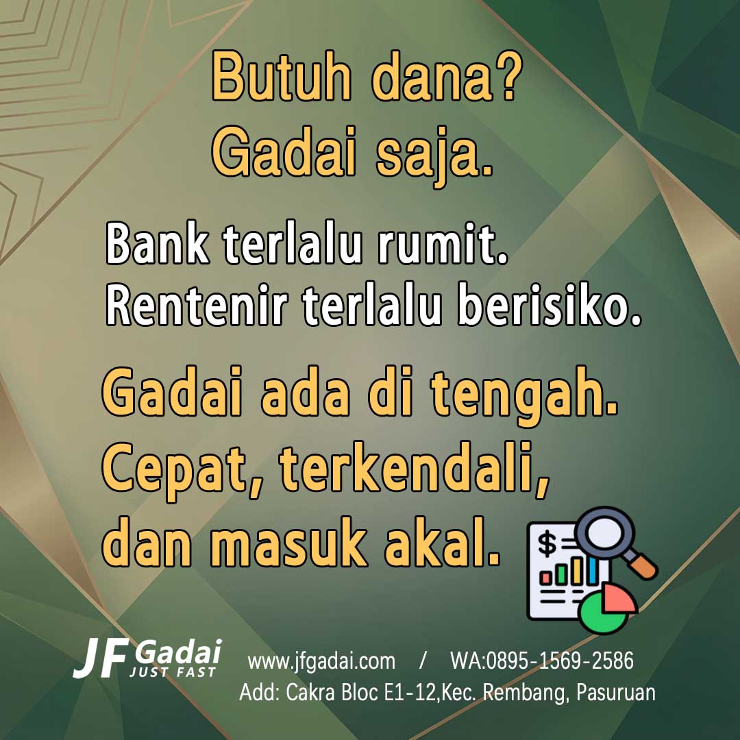 Solusi dana selain bank dan rentenir